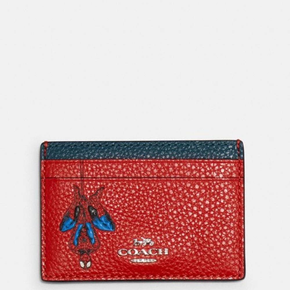 🔥Coach x Marvel | Spider-Man Card Case - Picture 2 of 13
